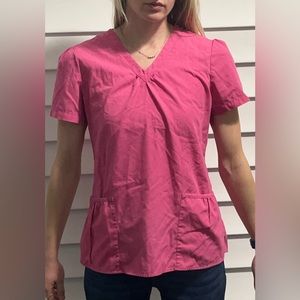 Pink Scrub Top
